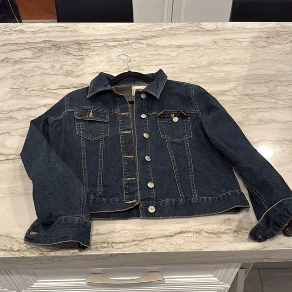 Dark Blue Denim Jacket - Picture 2 of 2